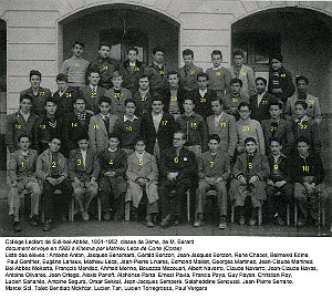 COLLEGE MODERNE LECLERC SIDI BEL ABBES 1951 3 EME M. BERARD